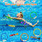 Diving Pool Toys with Water Guns Sunglasses,32Pcs Underwater Swimming Toys Pool Party Favors with Blaster Soaker Guns ,Water Ring,Whistle,Torpedo Bandits,Diving Gem for Kids Girls Boys in Summer Beach