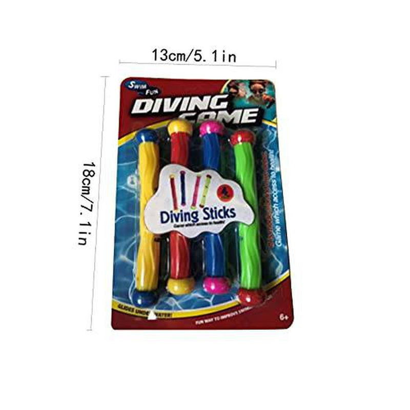 Diving Ring Swimming Pool Toy Rings Plastic Colorful Sinking Pool Rings Underwater Fun Toys for Kids Dive Training Dive & Retrieve
