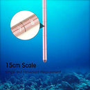 Diving Stick-Easy to Measure and Easy to Hold Aluminum Diving Stick Suitable for Diving and Water Sports(Pink)