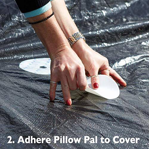 Doheny's Commercial-Grade Air Pillows for Swimming Pools | 18-Ga. Heavy-Duty Vinyl Material | 4’ x 4’, 4’ x 8’ & 4’6” x 15’ Sizes |Singles, 2-Packs & 3-Packs (Pool Pillow Pal, Each)