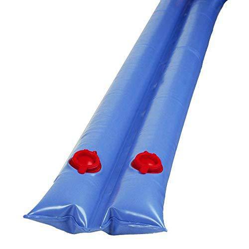 Doheny's Commercial-Grade Water Tubes/Bags for In-Ground Pools | Up to 24-Ga. Super-Duty UV-Protected Vinyl Material (10' Heavy Duty 20-Ga. Double Chamber - Each, Blue)