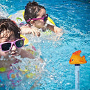 DOITOOL Swimming Pool Accessories 2 Pieces Fish Shape Floating Cartoon Pool Water 0-50â„ƒ