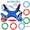 Dokeawo Inflatable Pool Ring Toss Games Pool Game Toys Shark Floating Swimming Pool Ring with 6 Pcs Rings for Multiplayer Summer Pool Floating Games Toys & Water Fun Outdoor Play Party Favors