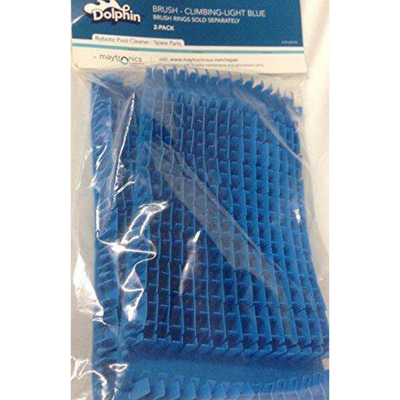 Dolphin Maytronics Genuine Nautilus Triton Climbing Brushes- Light Blue 2-Pack 6101609-R2
