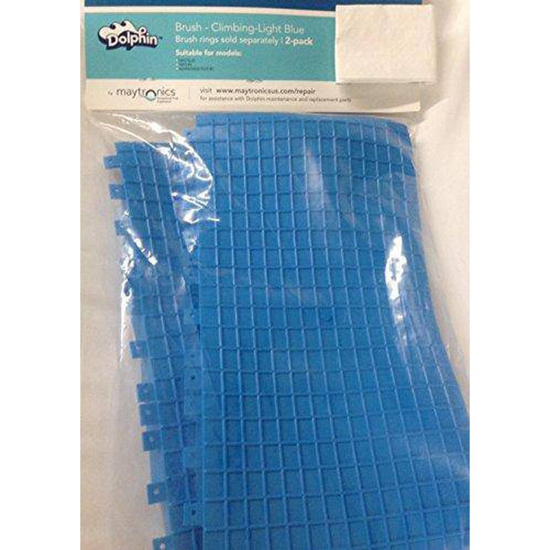 Dolphin Maytronics Genuine Nautilus Triton Climbing Brushes- Light Blue 2-Pack 6101609-R2