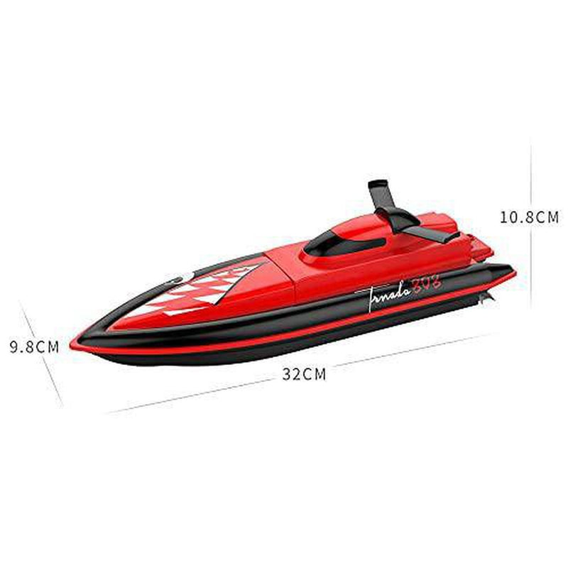 DONGKUI Crashworthy Racing Boats Shark RC Ship Remote Control Boat for Pool/Lake/Pond/Outdoor Summer Water Speed Ferry Toys Birthday Surprise Gifts for Kids and Adults