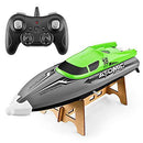 DONGKUI Double Waterproof Remote Control Boat Water Cooling Cooling RC Ship Racing Boats Rolling Reset for Pool/Lake/Pond/Outdoor Summer Water Speed Ferry Toys Birthday Surprise Gift for Kids