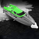 DONGKUI Double Waterproof Remote Control Boat Water Cooling Cooling RC Ship Racing Boats Rolling Reset for Pool/Lake/Pond/Outdoor Summer Water Speed Ferry Toys Birthday Surprise Gift for Kids