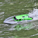 DONGKUI Double Waterproof Remote Control Boat Water Cooling Cooling RC Ship Racing Boats Rolling Reset for Pool/Lake/Pond/Outdoor Summer Water Speed Ferry Toys Birthday Surprise Gift for Kids