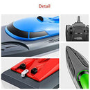 DONGKUI Dual-Motor Remote Control Boat High-Speed RC Ship Racing Boats 2.4GHz for Pool/Lake/Pond/Outdoor Summer Water Speed Ferry Toys A Birthday Surprise Gift for Kids