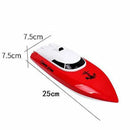 DONGKUI High-Speed Racing Boats Remote Control Boat Four-Channel RC Ship for Pool/Lake/Pond/Outdoor Summer Water Speed Ferry Toys Birthday Surprise Gifts for Kids and Adults