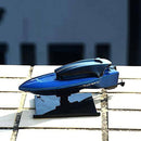 DONGKUI RC Ship with Light Mini Racing Boats Remote Control Boat for Pool/Lake/Pond/Outdoor Summer Water Speed Ferry Toys A Birthday Surprise Gift for Kids and Adults