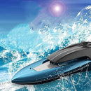 DONGKUI RC Ship with Light Mini Racing Boats Remote Control Boat for Pool/Lake/Pond/Outdoor Summer Water Speed Ferry Toys A Birthday Surprise Gift for Kids and Adults