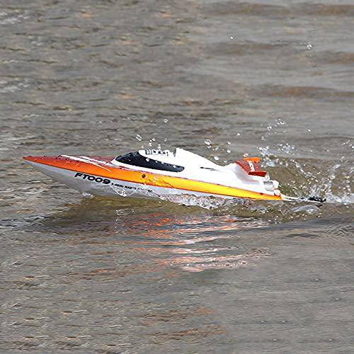 DONGKUI Remote Control Boat Capsized and Reset RC Ship High-Speed Racing Boats for Pool/Lake/Pond/Outdoor Summer Water Speed Ferry Toys Birthday Surprise Gifts for Kids and Adults