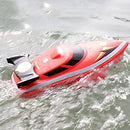 DONGKUI Remote Control Boat Long-Life RC Ship Lighting Racing Boats for Pool/Lake/Pond/Outdoor Summer Water Speed Ferry Toys A Birthday Surprise Gift for Kids and Amateurs