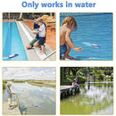 DONGKUI Remote Control Boat Wireless Racing Boats 4-Channel RC Ship for Pool/Lake/Pond/Outdoor Summer Water Speed Ferry Toys Birthday Surprise Gifts for Kids and Adults