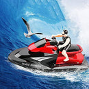 DONGKUI Remote Control Boat Wireless Racing Boats High-Speed RC Ship for Pool/Lake/Pond/Outdoor Summer Water Speed Ferry Toys Birthday Surprise Gifts for Kids and Adults