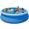 DPPAN Inflatable Swimming Pool, Family Full-Sized Inflatable Swimming Pools Above Round, Swimming Pool & Outdoor Water Toys, Yard, Garden Padding Pool,Blue_12ftx30in