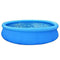 DPPAN Round Swimming Pools, 10ft x 30 in Family Inflatable Swimming Pool, Portable Easy Set Swimming Pool Above Ground Pool Outdoor Backyard, for Kids and Adults,Blue
