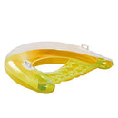 DSFV Swimming Pool Floating Hammock, Inflatable Floating Raft, Summer Swimming Pool Inflation Floating Bed Float Pool Lounge Floating Chair Float Recliner Water Toy