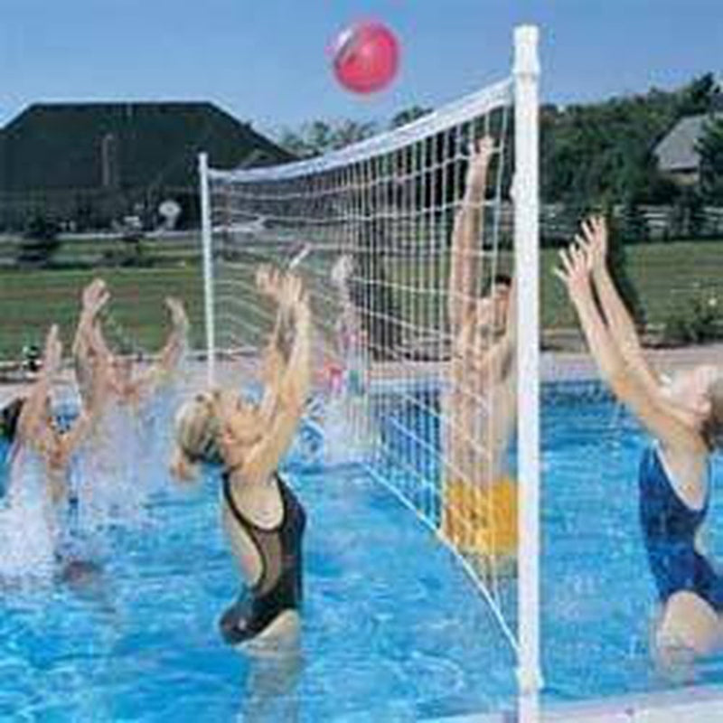 Dunn Rite H2O Hoops Poolside Basketball and Volleyball Game Set