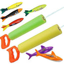 Dynoson 20 Pack Diving Toys Dive Pool Toys Underwater Swimming Toys,Water Guns,Diving Rings,Torpedos,Shark,Jellyfish,Summer Diving Training&Pool Party&Swimming Dive Toys for Kids