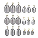 East buy - Fishing Sinker - 12pcs/18pcs Eco-Friendly Fishing Sinker Iron Weight Fish Casting Tool Set with Box(12PCS)