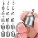 East buy - Fishing Sinker - 12pcs/18pcs Eco-Friendly Fishing Sinker Iron Weight Fish Casting Tool Set with Box(12PCS)