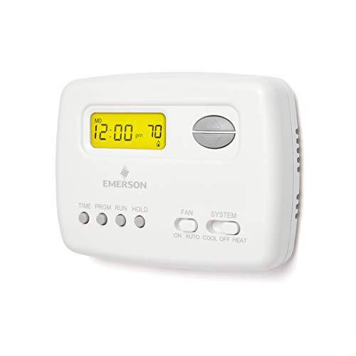 Emerson 1F78-151 Single-Stage Programmable Digital Thermostat, 5-2 Day