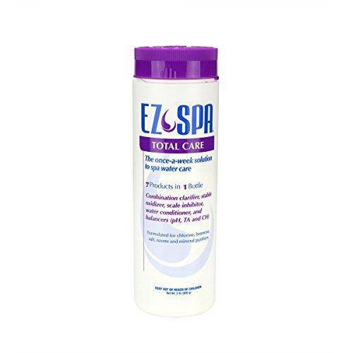 EZ Spa EZSTC2 Hot Tub Total Care Weekly Water Preventative Chemical Treatment Blend for Hot Tubs and Spas, 2 Pounds