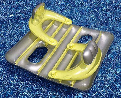 Face to Face Double Inflatable Swimming Pool Float