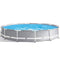 Family Above Ground Swimming Pool,120.07in29.92in Metal Frame Above Ground Pool, Family Swimming Pool Metal Frame Structure Leisure Pool