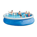 Family Inflatable Swimming Lounge Pool Family Inflatable Swimming Pool Above Ground Family Interaction Summer Water Party Kids Adults Blow Up Pool for Toddlers, Kids & Adults Oversized Kiddie Pool