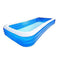 Family Inflatable Swimming Lounge Pool Indoor Thickened Children's Ocean Ball Pool Increase Family Paddling Pool Air Swimming Pool Home Foldable Bathtub for Toddlers, Kids & Adults Oversized Kiddie Po
