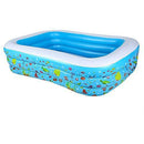 Family Inflatable Swimming Pool, Full-Sized Inflatable Lounge Pool for Baby, Kids, Adult, Outdoor, Garden, Summer Water Party