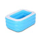 Family Multi Layer Inflatable Swimming Pool Lounge Pool for Baby Adult Outdoor Garden Summer Water Park Toy PVC Material-1.3m (Color : 1.3m)