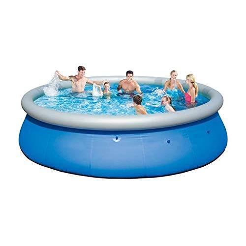 Family Paddling Pool Swimming Pool Full-Sized Inflatable Lounge - Above Ground Family Interaction Summer Water Party Garden, Backyard Portable Easy Set up inflate (Size : B 178x42 inch)