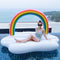FC New Floating Bed Floating Row in Water, Portable Adult Children Water Hammock Water Bed Water Air Cushion Bed Air Bed Recliner Folding Summer Outdoor Swimming Pool Water Sofa 180x160cm
