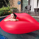 FC Portable Inflatable Floating Bed Floating Row, Foldable Adult Children Water Cushion Recliner, Swimming Pool Water Hammock Water Chair Water Bed Thickening PVC 180x160cm