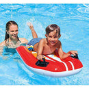 FC Portable Inflatable Water Floating Bed Floating Row, Foldable Adult Child Swimming Pool Hovercraft Surfing Pedal, Inflatable Water Toy Water Hammock Water Bed Water Sofa Water Recliner