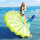 FC Water Floating Bed Floating Row, Portable Adult Child Water Hammock Water Bed Water Air Bed Air Bed Recliner Folding Summer Outdoor Swimming Pool Water Sofa