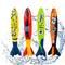 Fciqven 4Pcs Diving Pool Torpedo Swim Toys Summer Underwater Swimming Diving Toys Pool Toys & Water Games for Boys Girls
