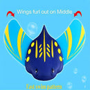 Feileng Lianle Underwater Glider, Swimming Pool Toy, Self-Propelled, Adjustable Fins, Kids Summer Bathtub Beach Hydrodynamic Devil Fish Toys Thrifty