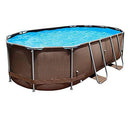 FHISD Bathing Tub Indoor Outdoor Pool,Inflatable Swimming Pool Adults with Pump,Large Stent Swimming Pool, Outdoor Pool-Cane_4.27M