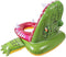 FHISD Paddling Pools Inflatable Swimming Pool Floating Row Inflatable Crocodile Recliner Water Floating Bed PVC Water Toy Folding