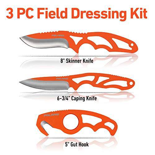 Field Dressing Kit for Hunters, Anglers. 3-Piece Skinning Knives Field Dressing Kit for Hunters, Anglers. 3-Piece Skinning Knives