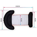 Floating Bed 135x90CM,PVC Giant Inflatable Pool Float Rafts Outdoor Swimming Pool Inflatable Float Toy Floatie Lounge Toy for Children and Adults