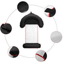 Floating Bed 135x90CM,PVC Giant Inflatable Pool Float Rafts Outdoor Swimming Pool Inflatable Float Toy Floatie Lounge Toy for Children and Adults