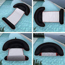 Floating Bed 135x90CM,PVC Giant Inflatable Pool Float Rafts Outdoor Swimming Pool Inflatable Float Toy Floatie Lounge Toy for Children and Adults