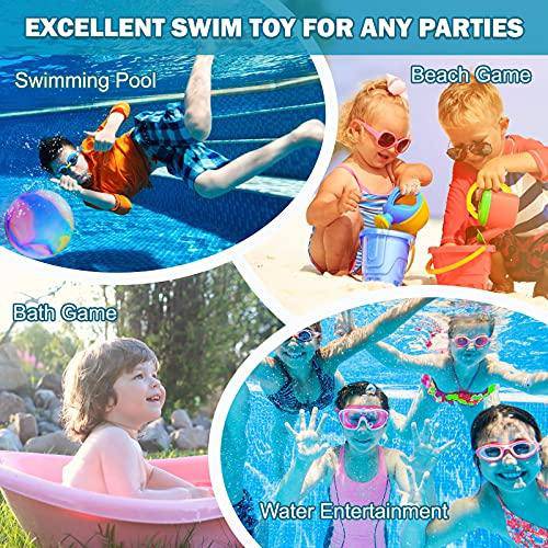 FLY2SKY Swimming Pool Ball Toys with Hose Adapter for Underwater